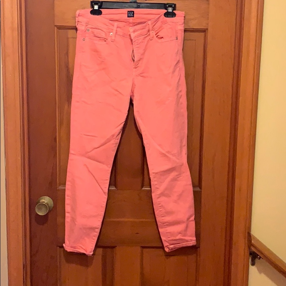 Coral jeggings